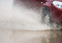 Jarná cesta s premávkou a meniacimi sa podmienkami po zime